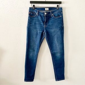 HUDSON Women's Size 28 Midrise Ankle Length Natalie Super Skinny Denim Jeans MW